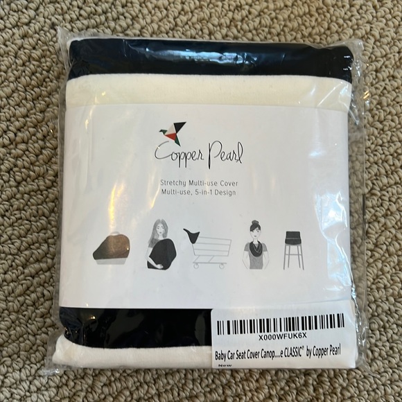Other - NWT Copper Pearl 5-in-1 multi use car seat cover
